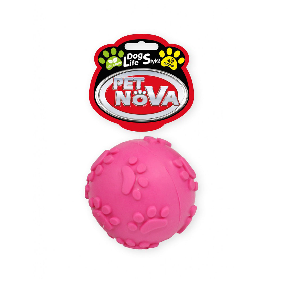 Pet Nova Squeeze Ball 6cm TPR Dog Toy