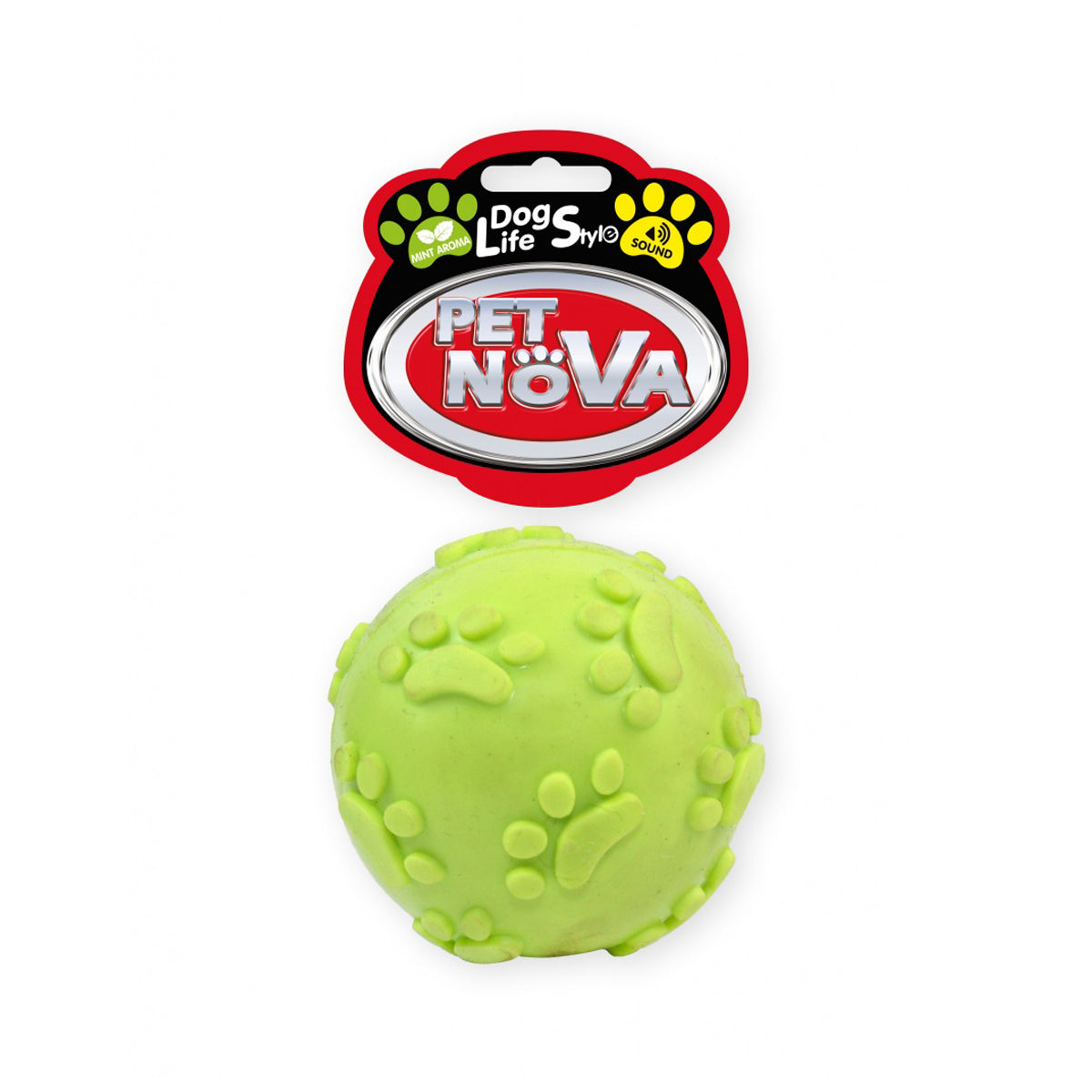 Pet Nova Squeeze Ball 6cm TPR Dog Toy