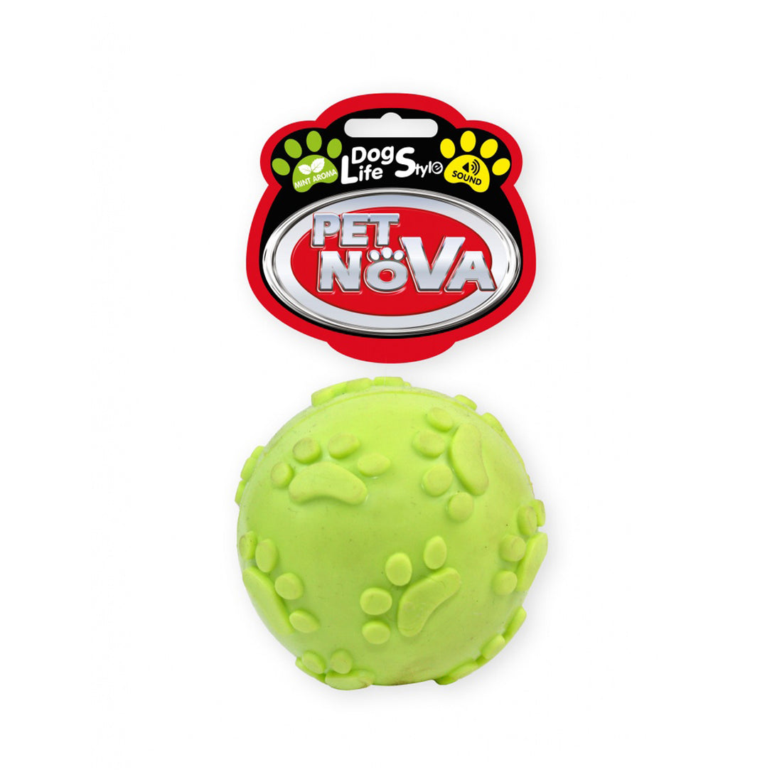 Pet Nova Squeeze Ball 6cm TPR Dog Toy