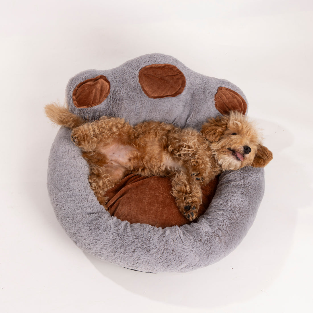 UNIQ PETS BED COMFYRING CLAW Grey L 55x53x25cm up to 7kg