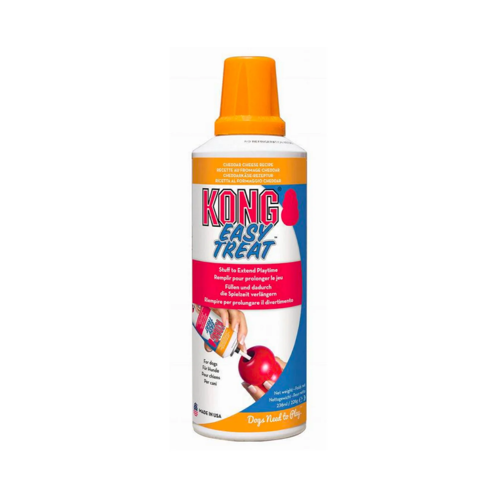 Kong Easy Treat Paste Cheddar Cheese Recipe 236ml