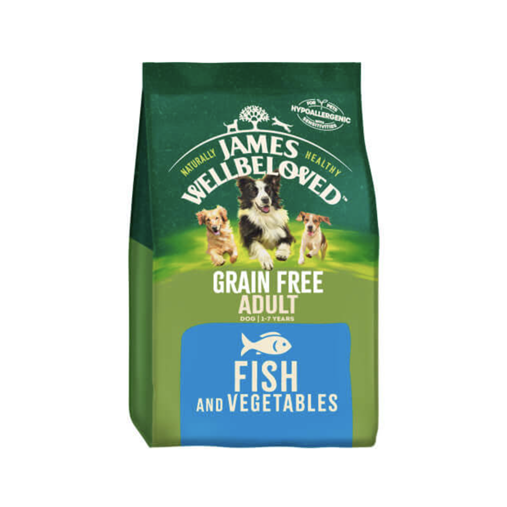 James Wellbeloved Grain Free Adult Dog Fish 1.5kg