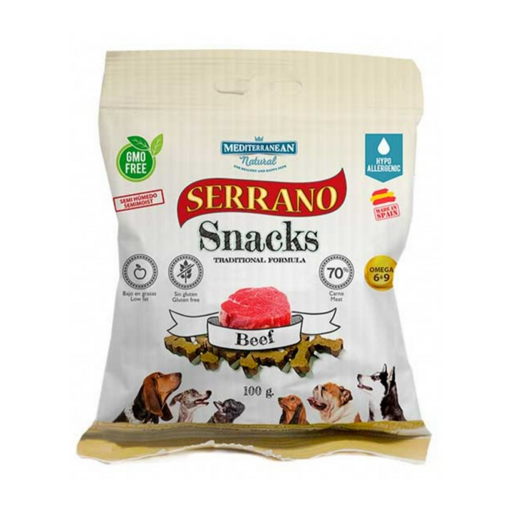 Mediterranean Serrano Snacks Beef 100g