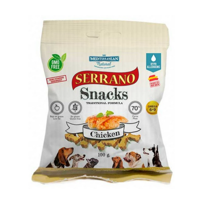 Mediterranean Serrano Snacks Chicken 100g