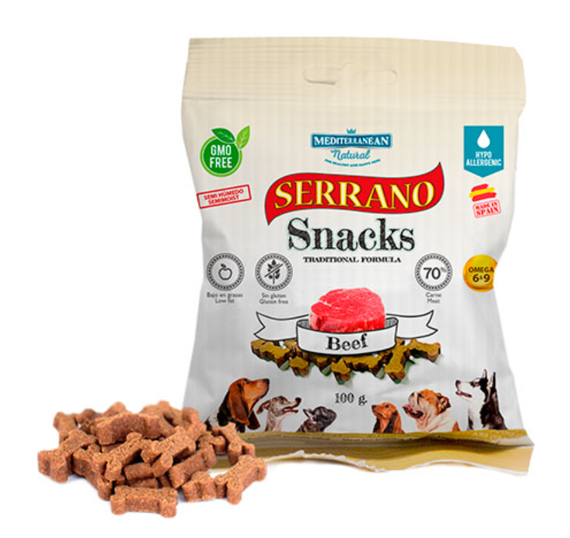 Mediterranean Serrano Snacks Beef 100g