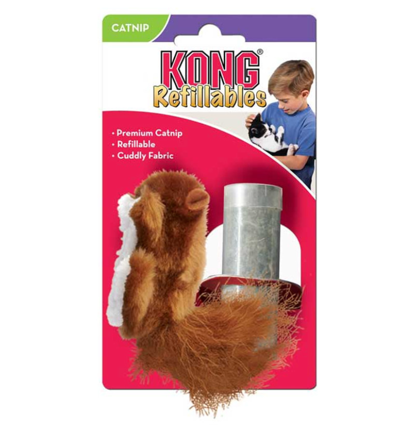 Kong Refillables Squirrel Catnip Toy