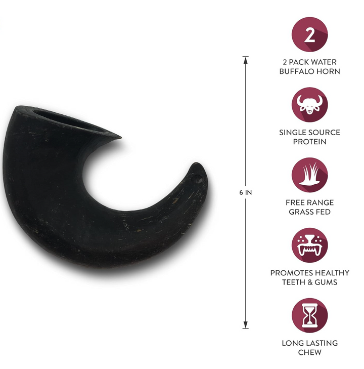 Nature Snack Buffalo Horn 2pk