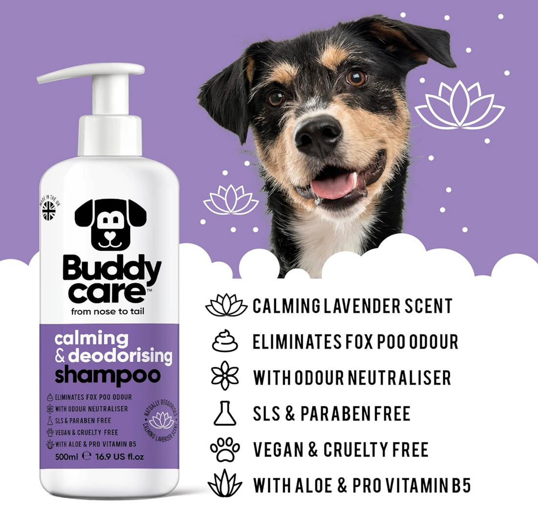 Buddycare Calming & Deodorising Dog Shampoo 500ml