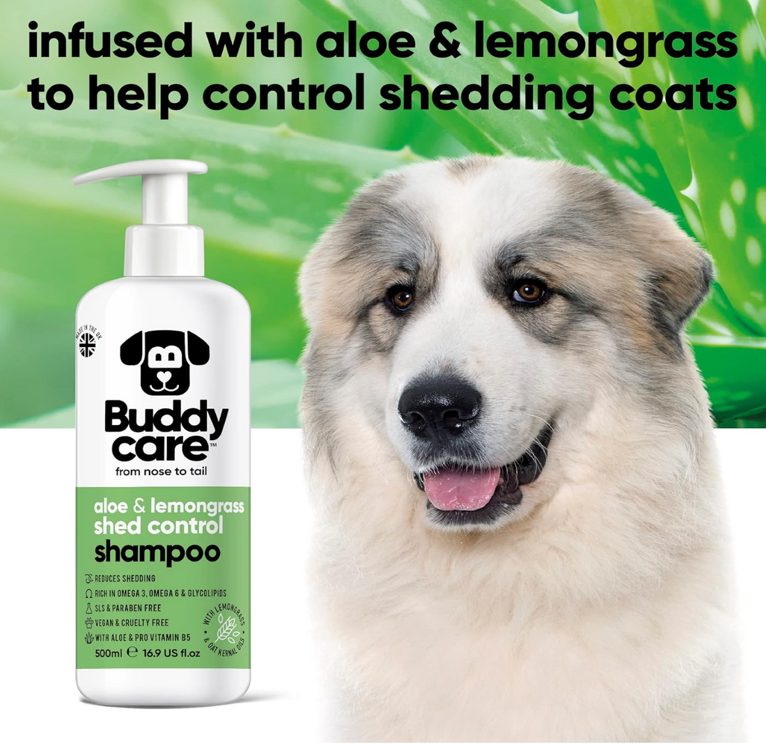Buddycare Shed Control Dog Shampoo 500ml
