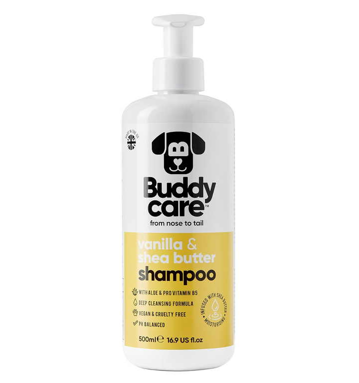 Buddycare Vanilla & Shea Butter Dog Shampoo 500ml