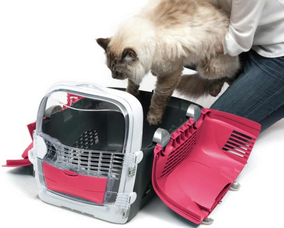 Catit Design Cabrio Cherry Red Carrier