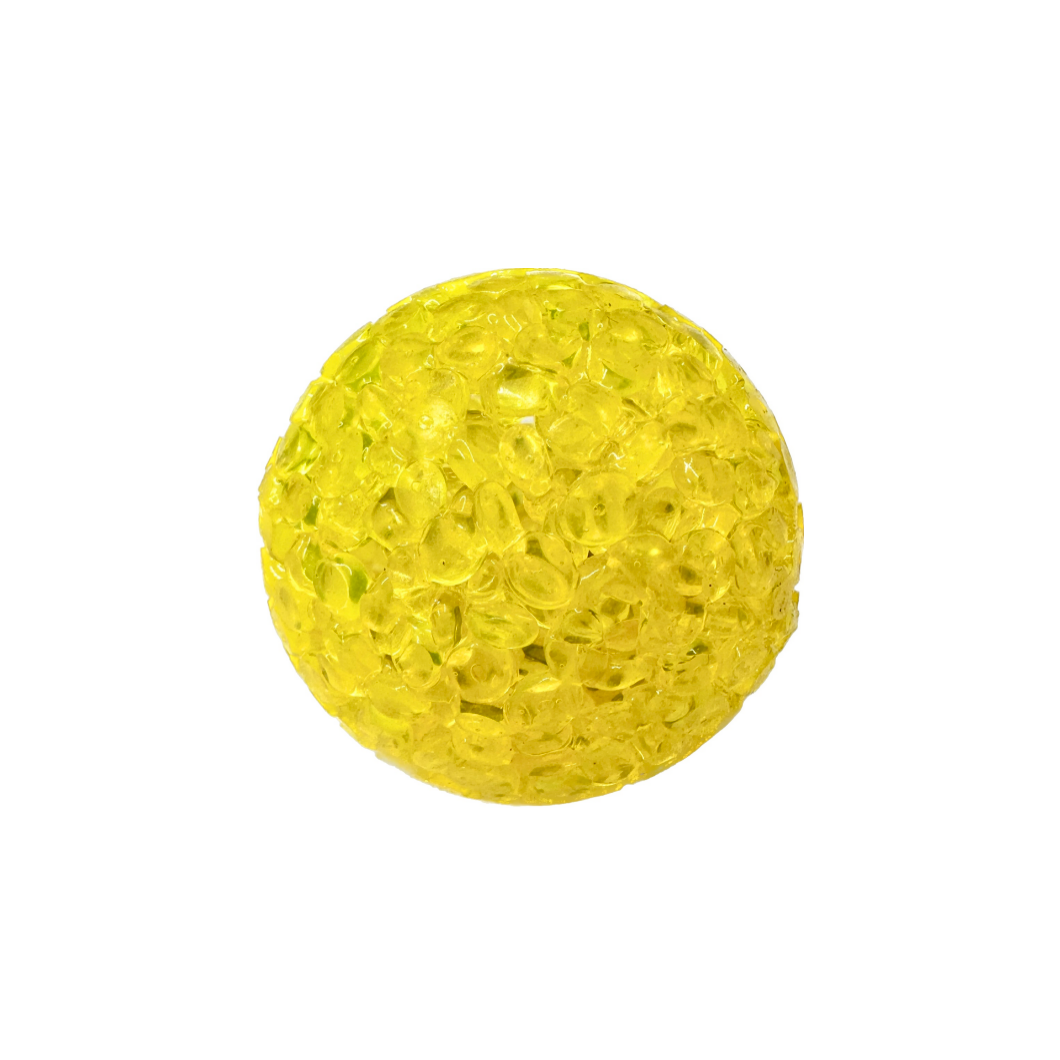 Cat Play Ball Yellow With Bell