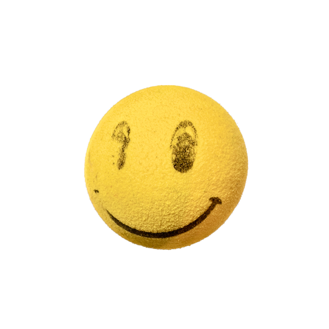 Cat Smile Ball Yellow