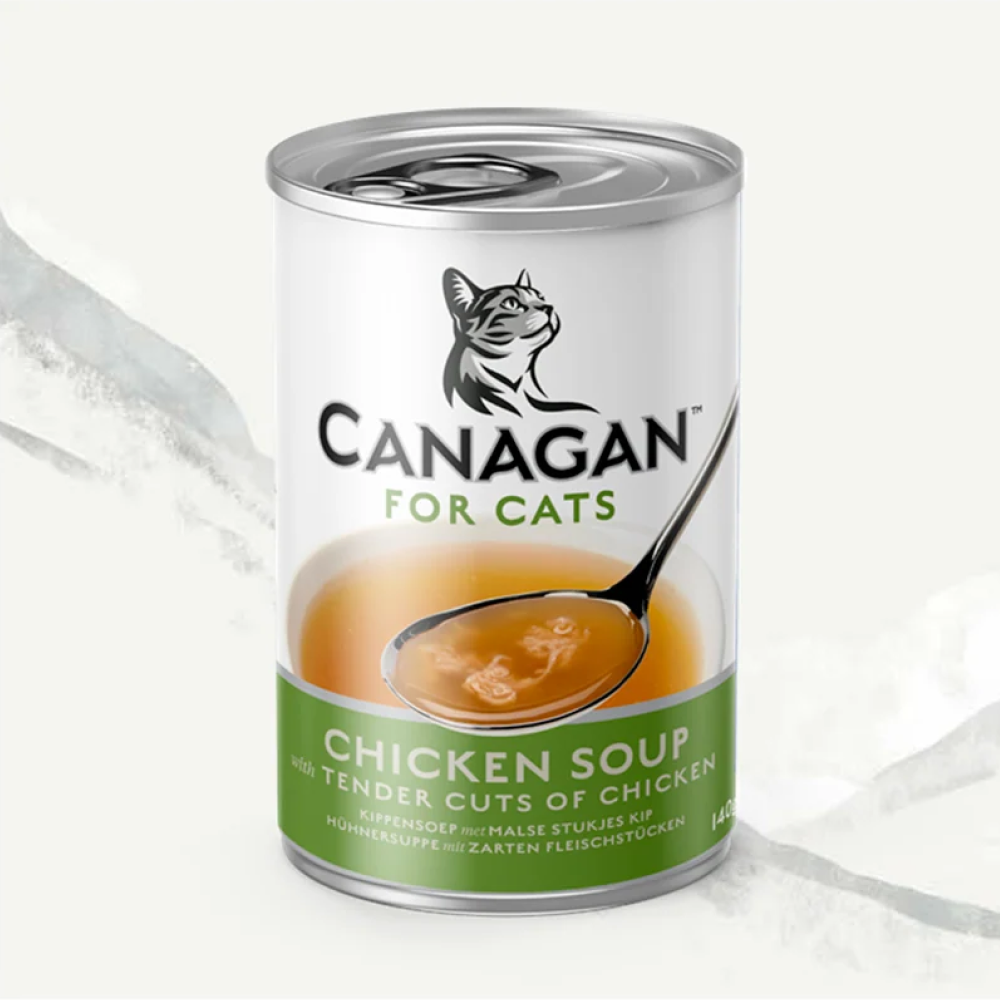 Canagan Chicken Soup 140g For Kittens & Adults