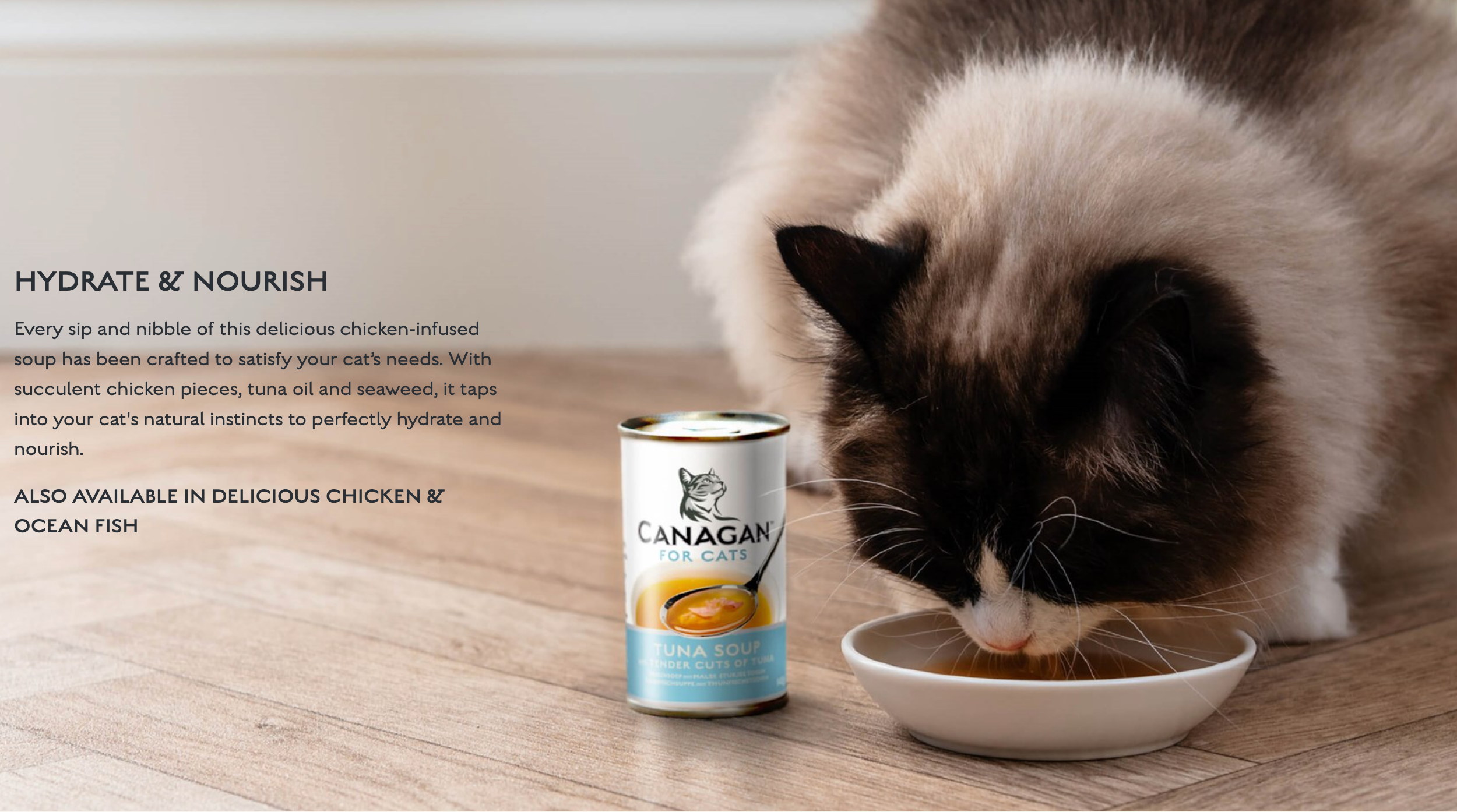 Canagan Tuna Soup 140g For Kittens & Adults