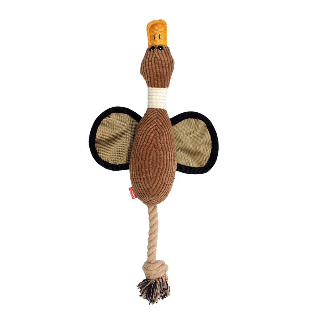 Pet Nova Squeaking Duck Plush Dog Toy