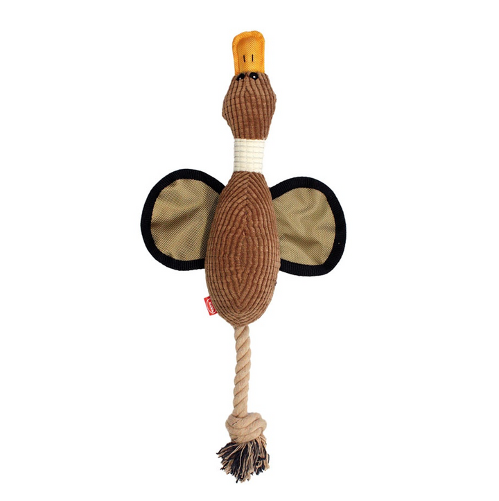 Pet Nova Squeaking Duck Plush Dog Toy