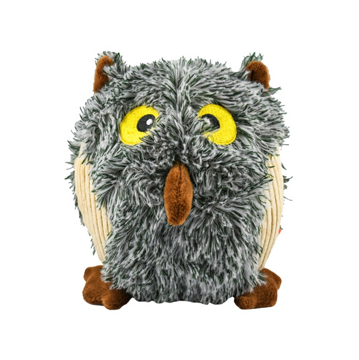 Pet Nova Squeaking Owl Plush Dog Toy