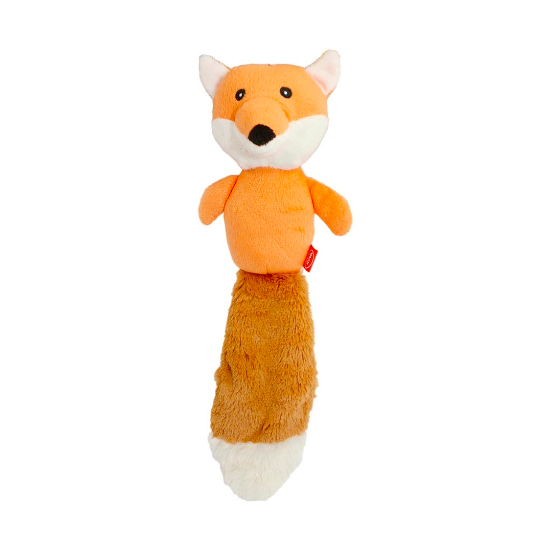 Pet Nova Squeaking Fox Plush Dog Toy