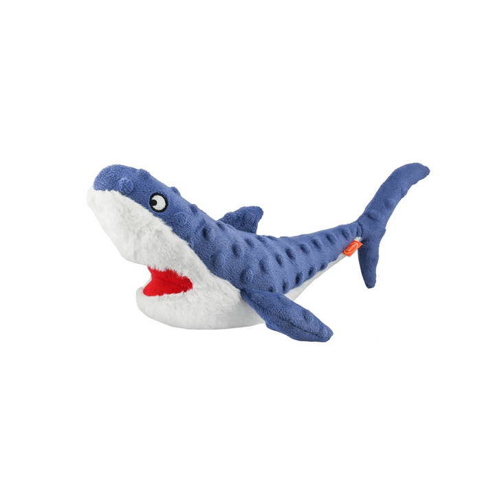 Pet Nova Squeaking Shark Plush Dog Toy
