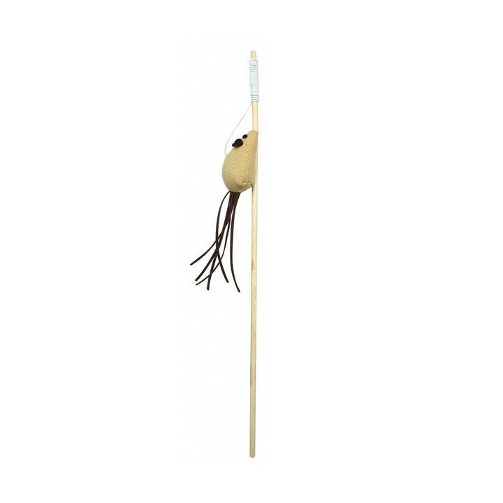 Pet Nova Cat Rod With Mouse 40cm