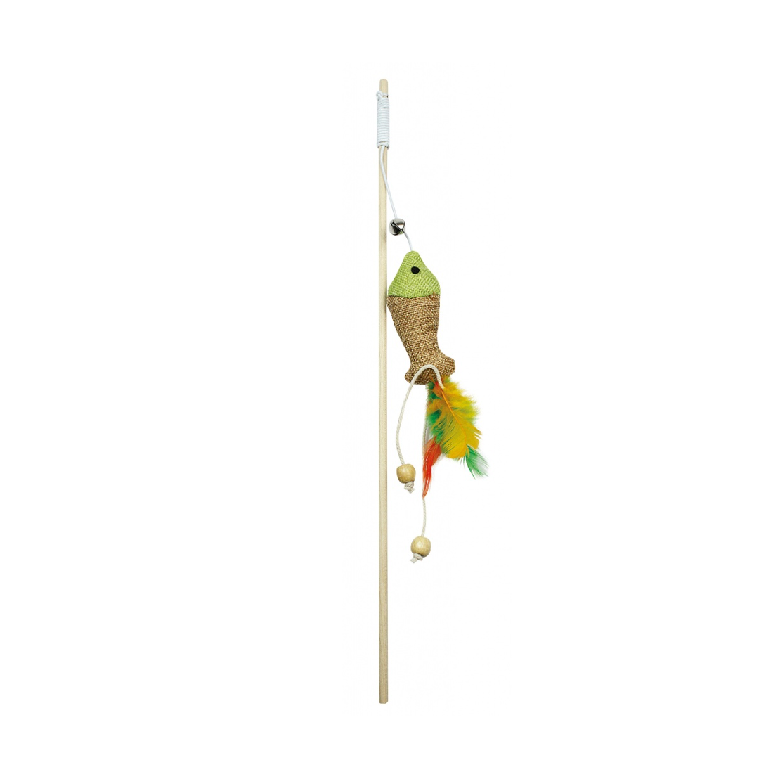 Pet Nova Cat Rod With Fish 40cm