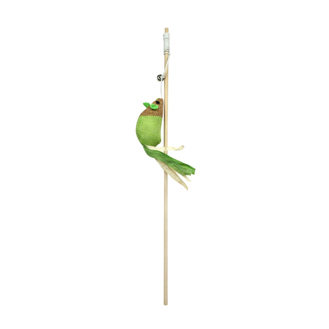 Pet Nova Cat Rod With Green Mouse 40cm