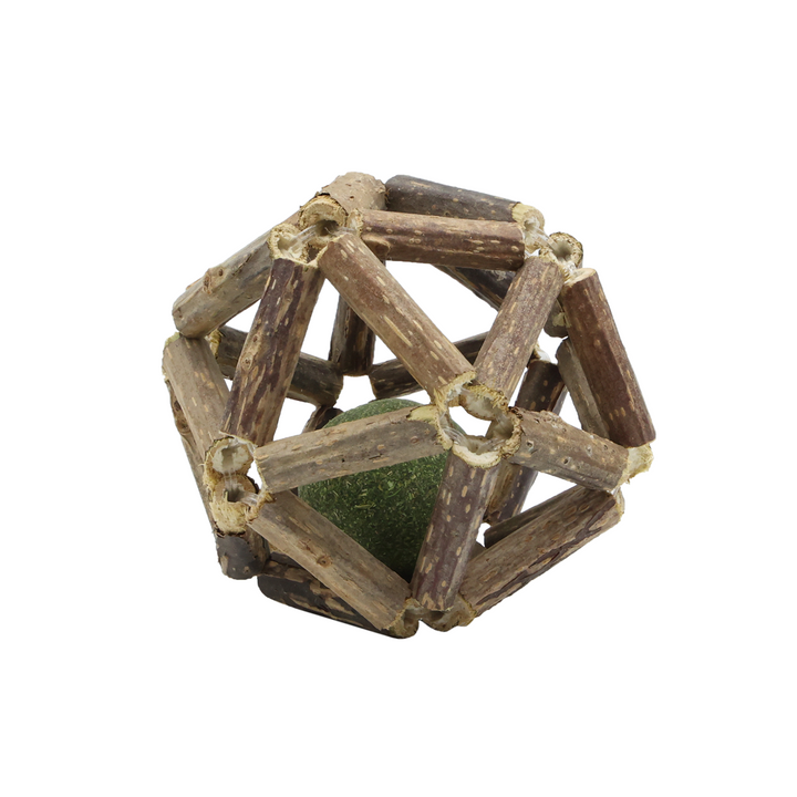 BB Matatabi Geometric With Catnip Ball 7cm