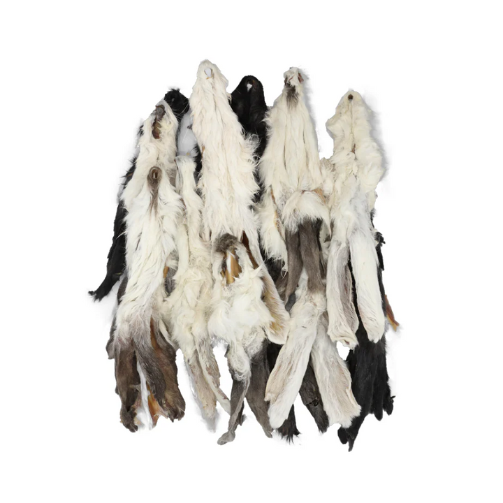 UNIQ PETS Dog Snacks Rabbit Ears With Fur 300g