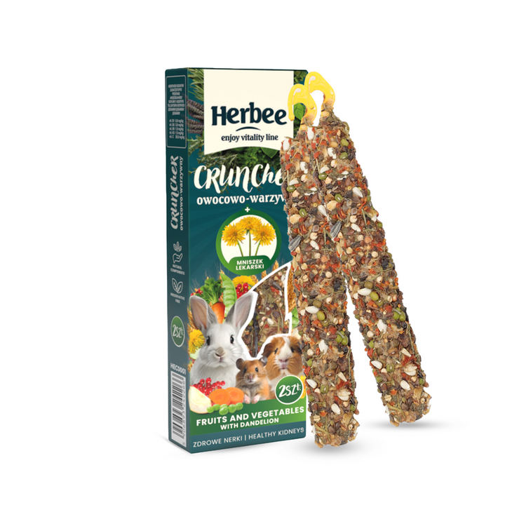 HERBEE Crunchers Forest Vegetable With Dandelion 115g