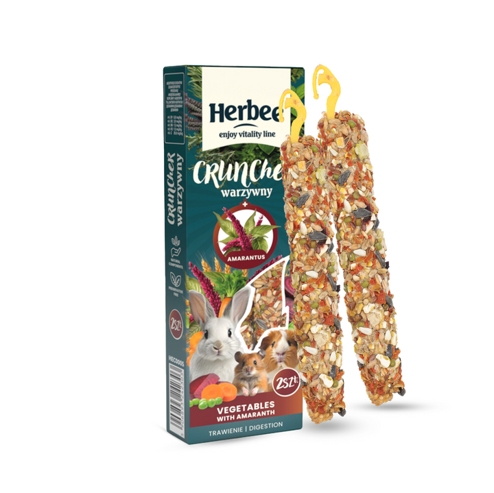 HERBEE Crunchers Forest Vegetables + Amaranth 115g