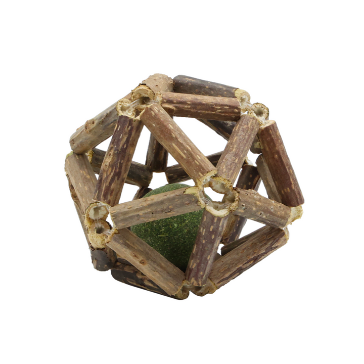 BB Matatabi Geometric With Catnip Ball 8cm