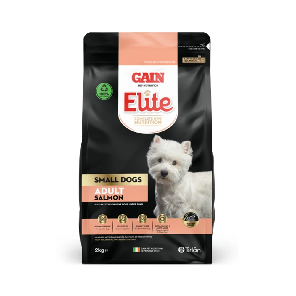 Gain Elite Small Dog Adult Salmon 2kg