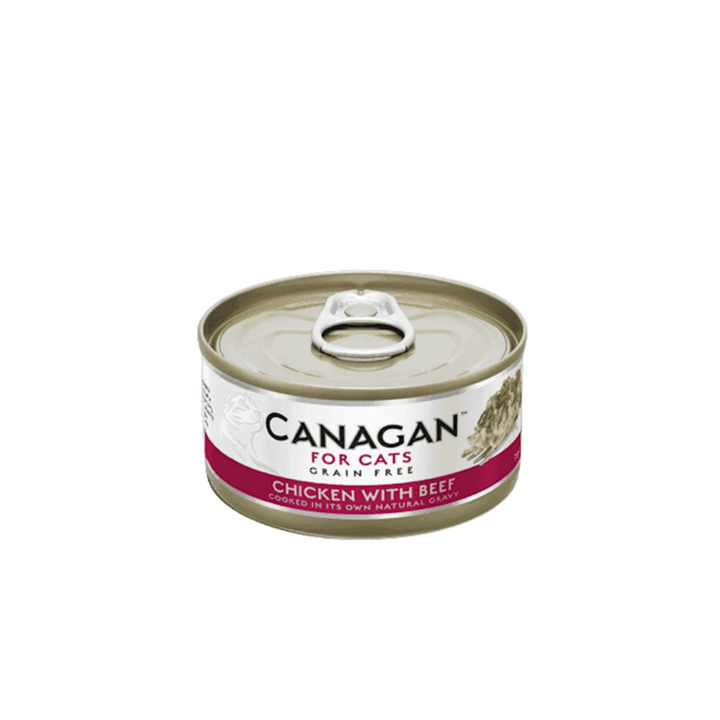 Canagan Cat Tin Chicken with Beef For Kittens & Adults
