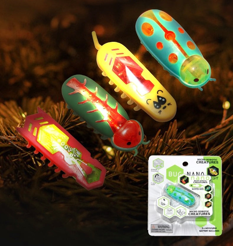 Nano Micro Robotic Yellow Bug (LED Light Up)