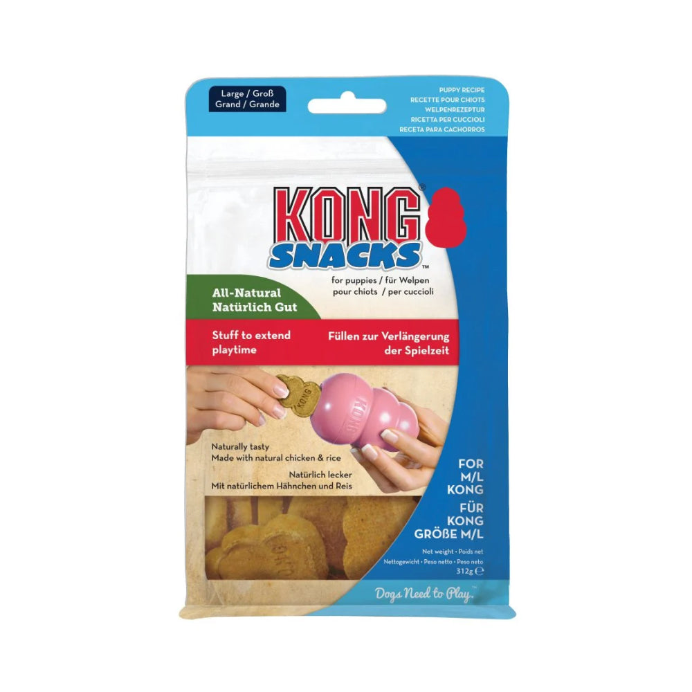 Kong Snacks All Natural Puppy Biscuits Large