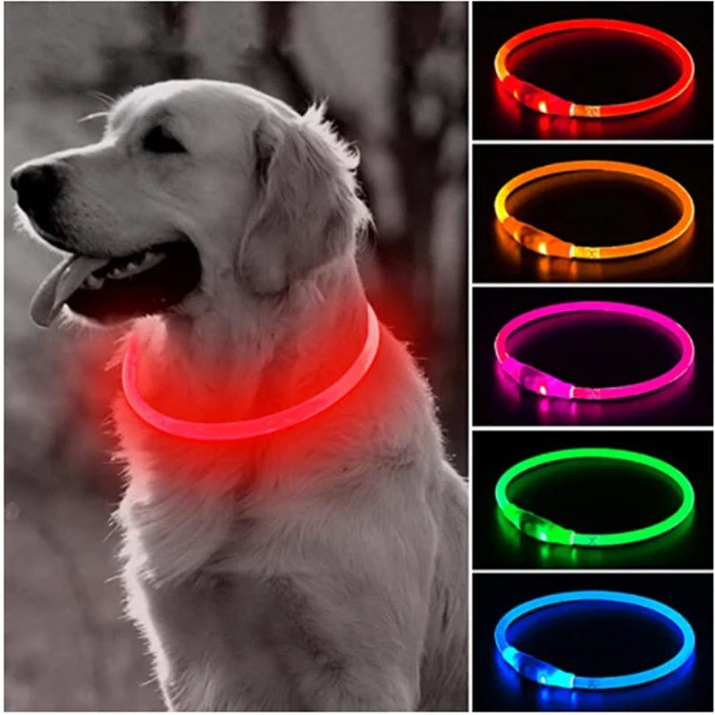 Adjustable LED Pet Collar 15-70cm