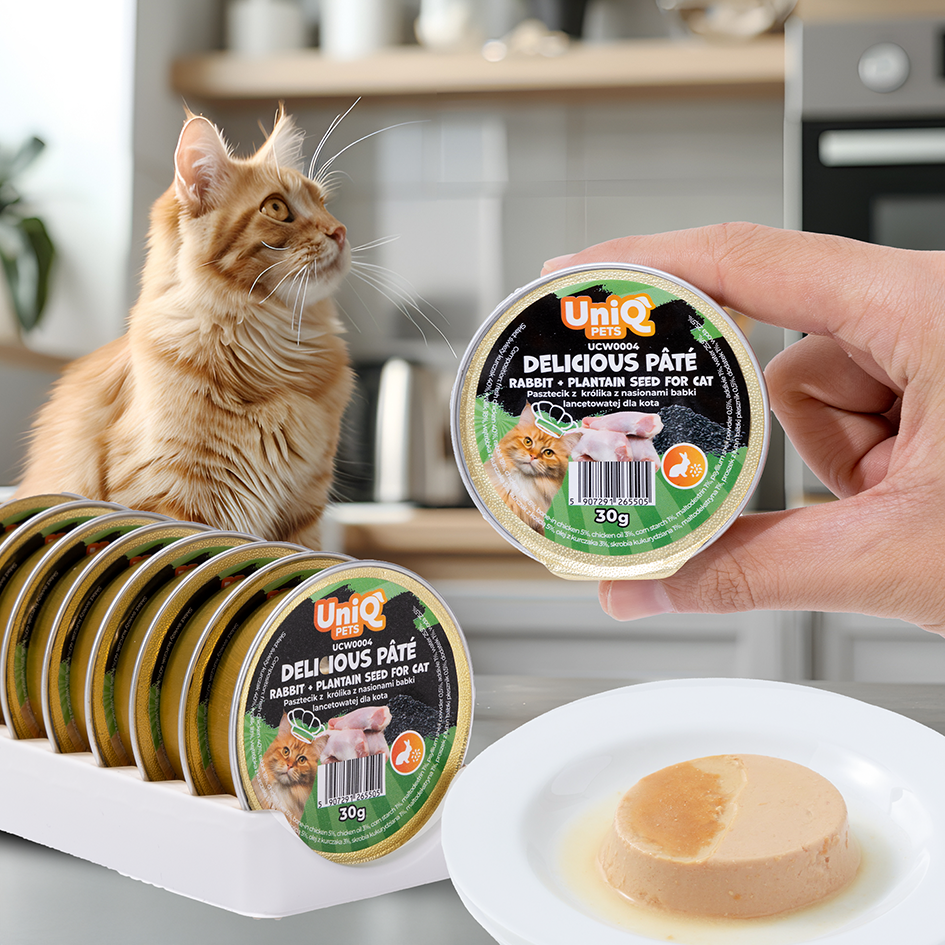 Uniq PETS Cat Wet Food Rabbit Pate 30g
