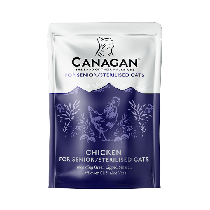 Canagan Cat Pouch Chicken For Sterilised & Senior Cats 85g