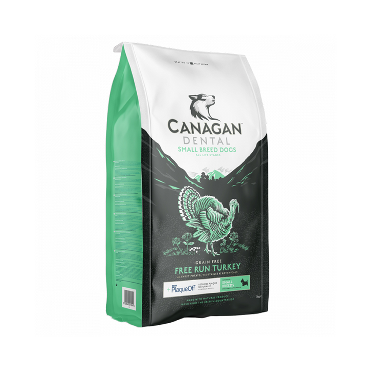 Canagan Dog Small Breed Turkey Dental For Puppies & Adults