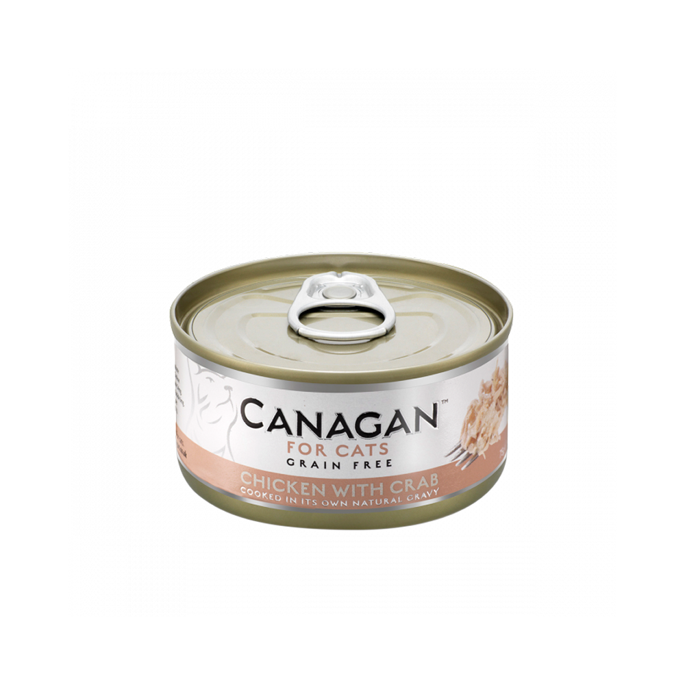 Canagan Cat Tin Chicken with Crab For Kittens & Adults