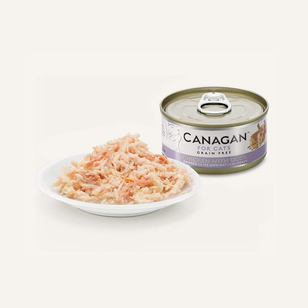 Canagan Cat Tin Chicken with Duck For Kittens & Adults