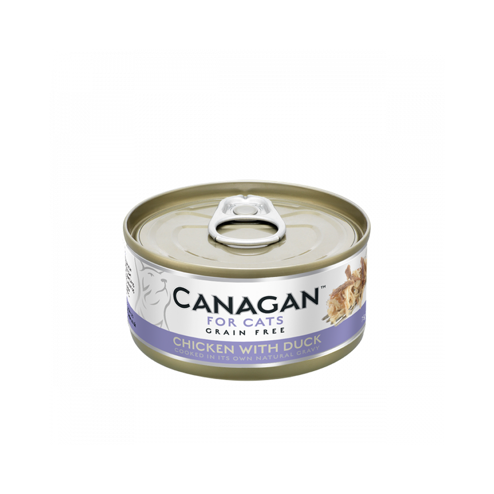 Canagan Cat Tin Chicken with Duck For Kittens & Adults