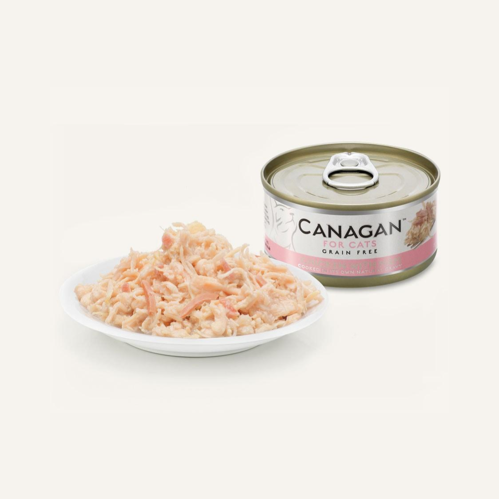 Canagan Cat Tin Chicken with Ham For Kittens & Adults