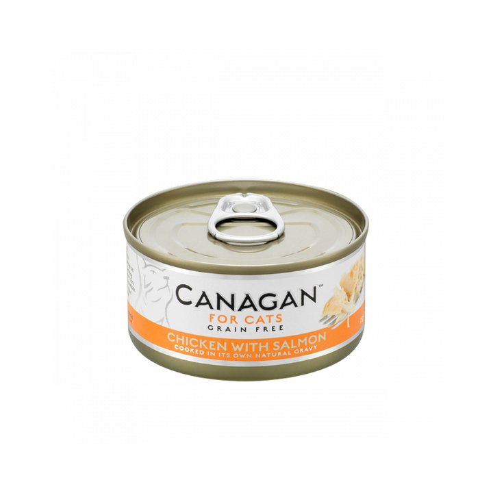 Canagan Cat Tin Chicken with Salmon For Kittens & Adults