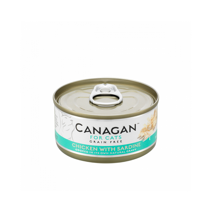 Canagan Cat Tin Chicken with Sardine For Kittens & Adults