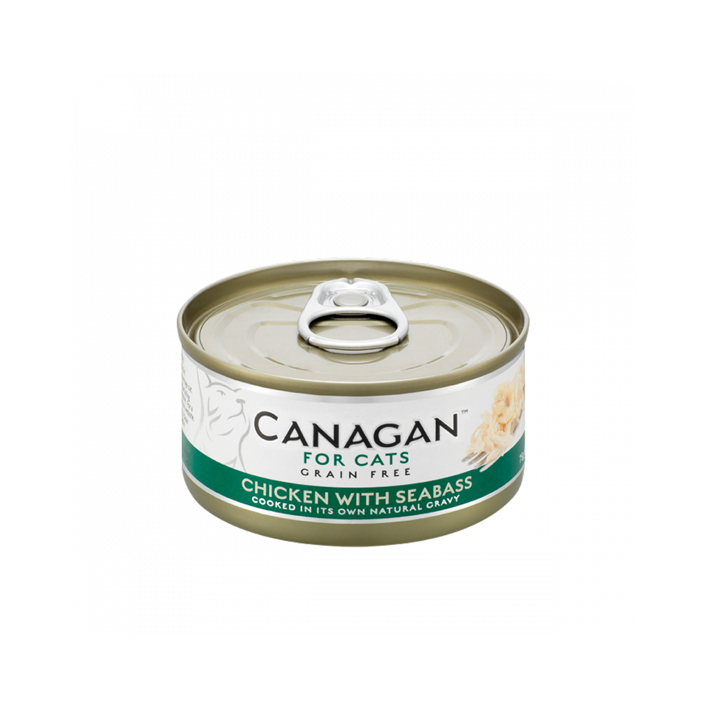Canagan Cat Tin Chicken with Seabass For Kittens & Adults