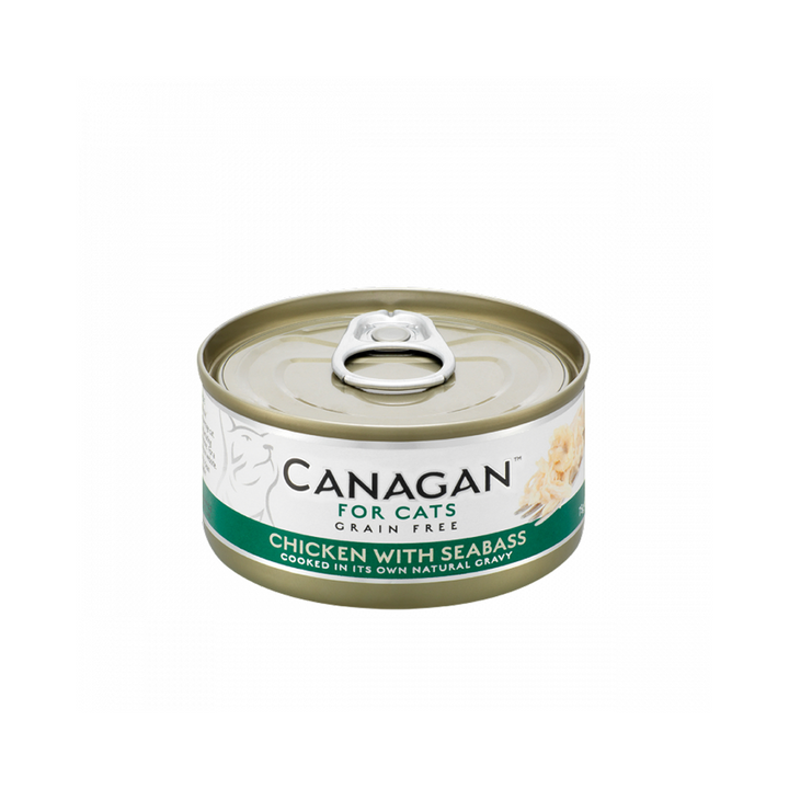 Canagan Cat Tin Chicken with Seabass For Kittens & Adults