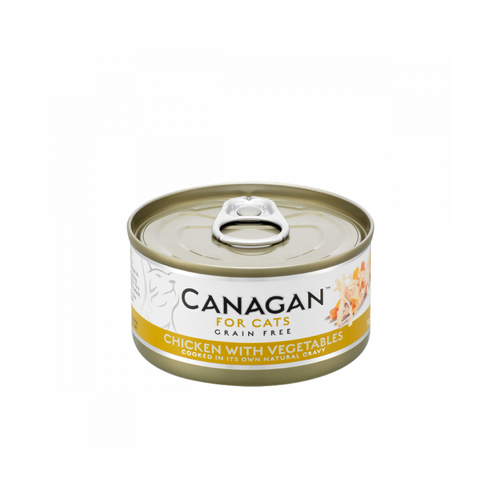 Canagan Cat Tin Chicken with Vegetables For Kittens & Adults