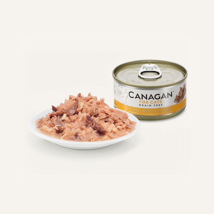 Canagan Cat Tin Tuna with Chicken For Kittens & Adults